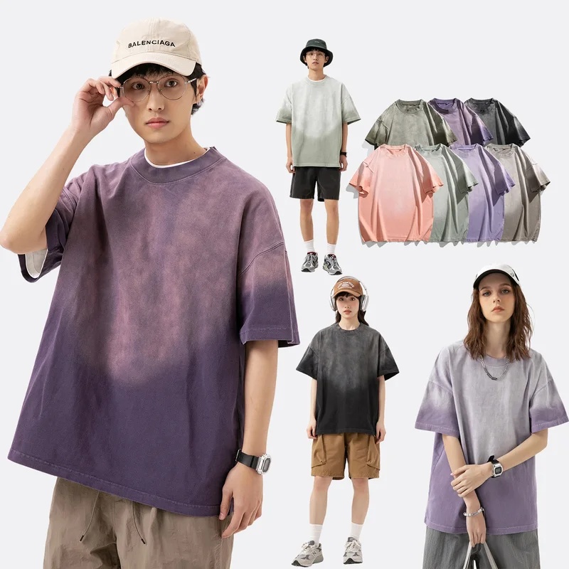 Men'S Fashion Oversized T Shirt - 300g High Quality Cotton Tshirt Men