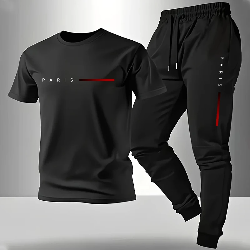 Men'S Fashion Course - 2026 New Arrival Men's Tracksuit T-shirt