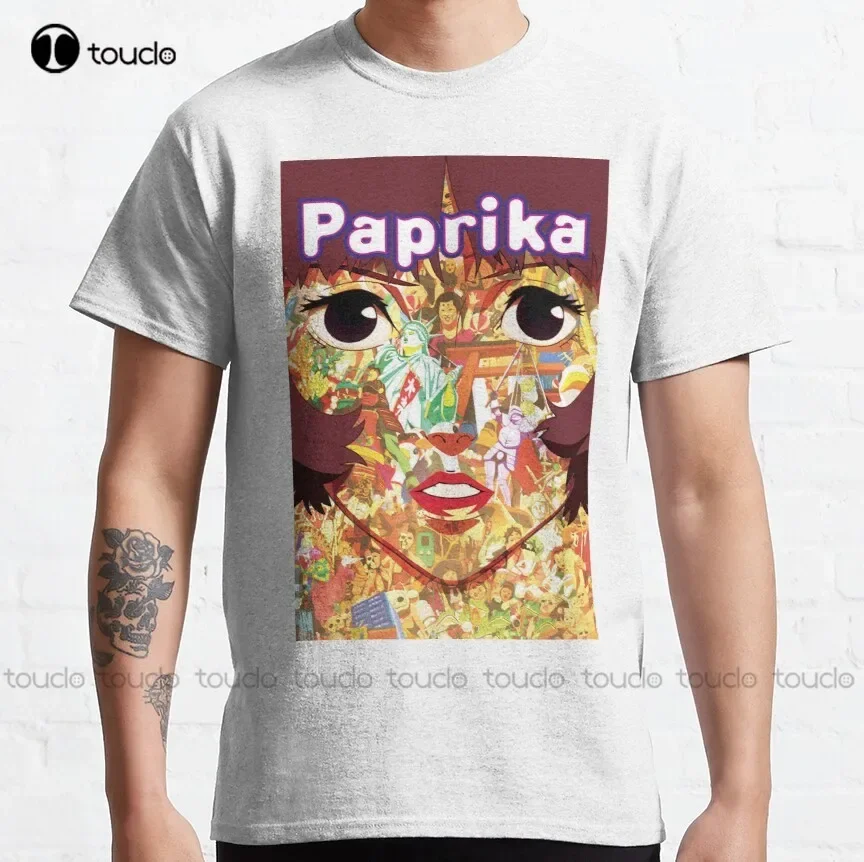 Men'S Fashion Oversized T Shirt - Paprika Paprika Cartoon Anime Movie Film