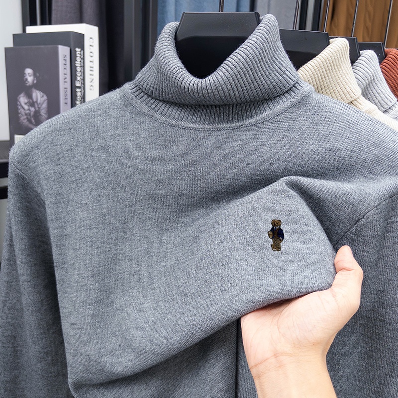 Turtleneck Sweater Men - Luxury Brand Men's Spring Long Sleeves