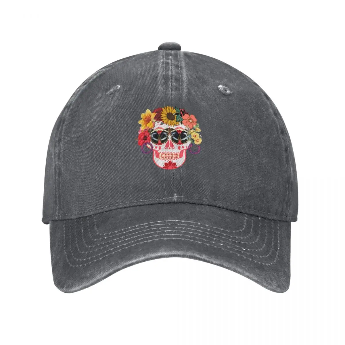 Men'S Fashion Outlets - Flowery sugarskull dia de las muertas