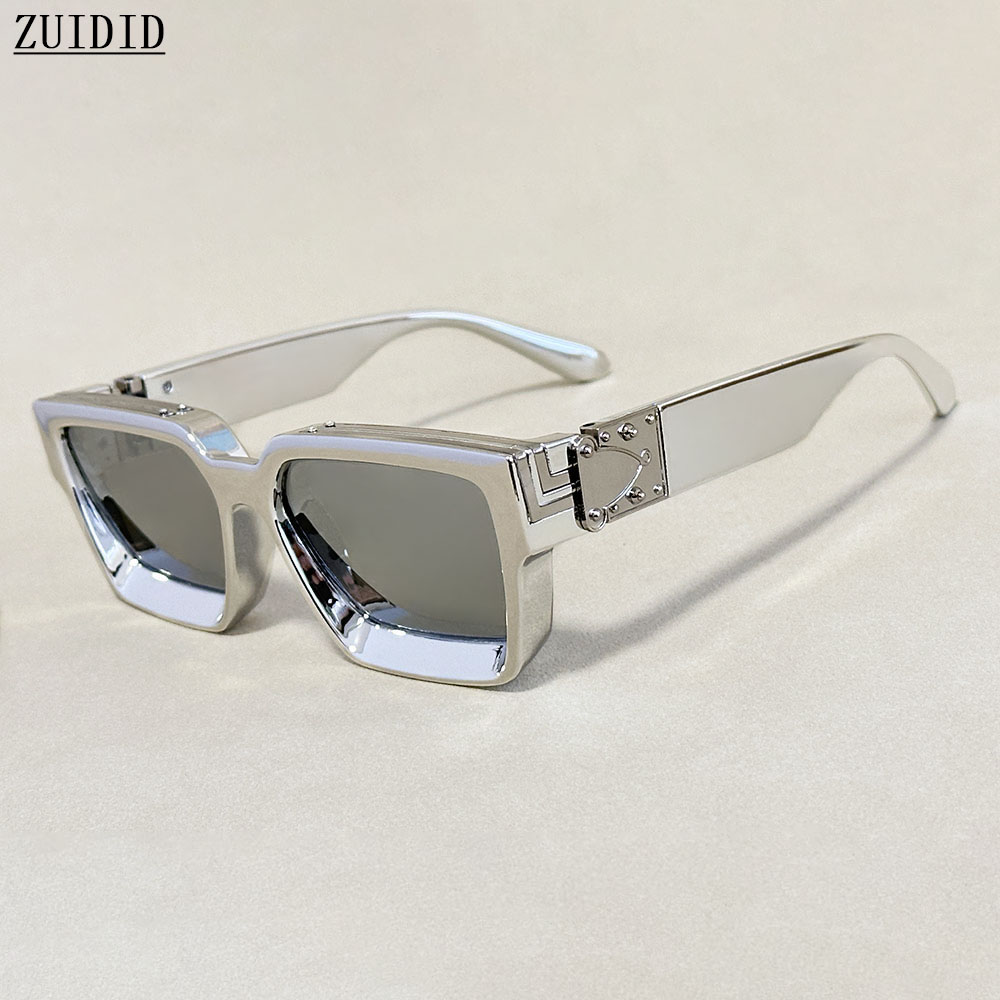 Men'S Fashion For 60 Year Old - Senior Square Sunglass Men Vintage Millionaire