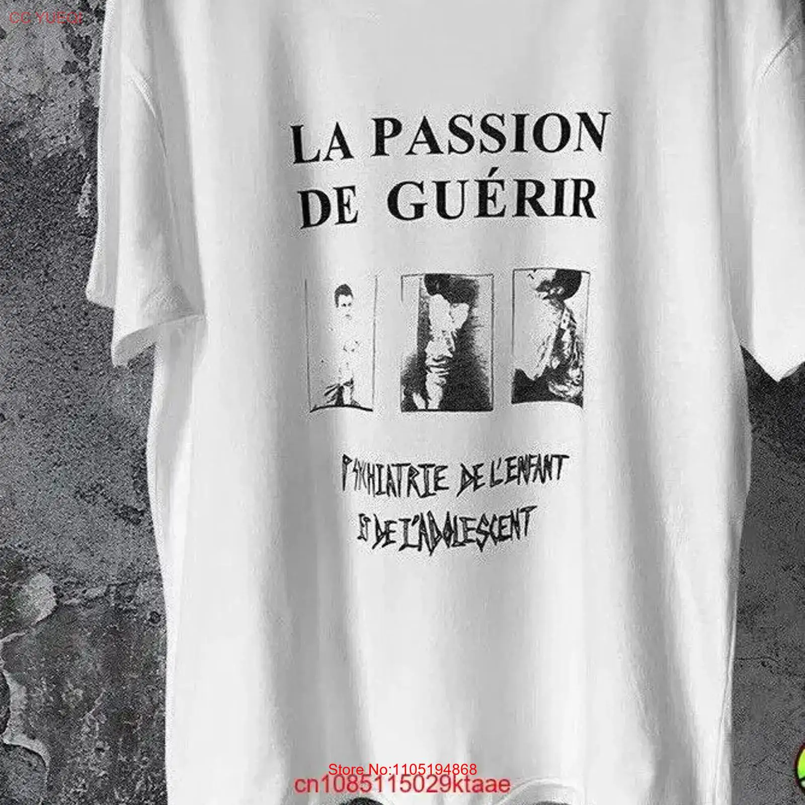 Men'S Fashion Oversized T Shirt - Enfant Riches Deprimes 2024 La Passion