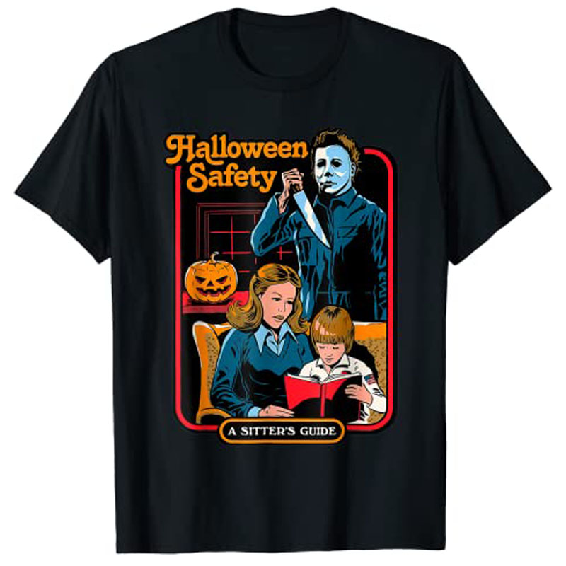 Men'S Fashion For 60 Year Old - Halloween Safety Family Guide TShirt Woman