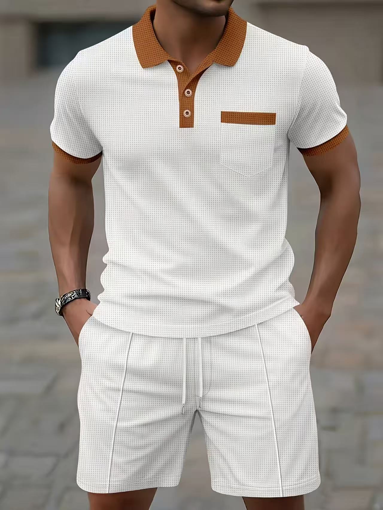 Men'S Fashion Videos - Bestselling men's summer short-sleeved shirt T-shirt