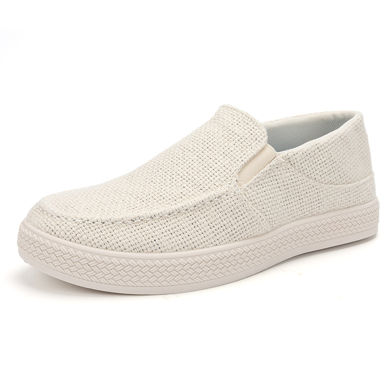 Men'S Fashion Loafers - Men Linen Slip On Loafers Breathable
