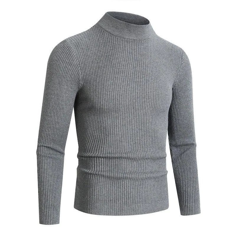Animal Game Autumn Men's Mock  - Turtleneck Sweater Men recension och pris
