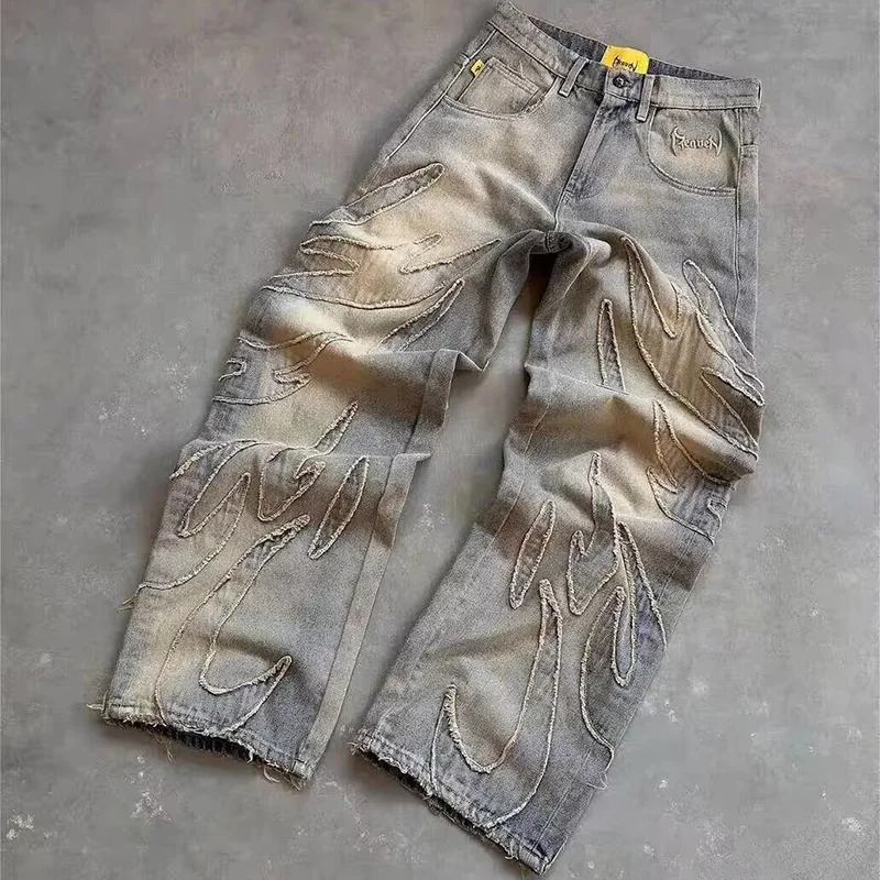 Street Gothic Retro High Waist - Men'S Fashion With Baggy Jeans recension och pris