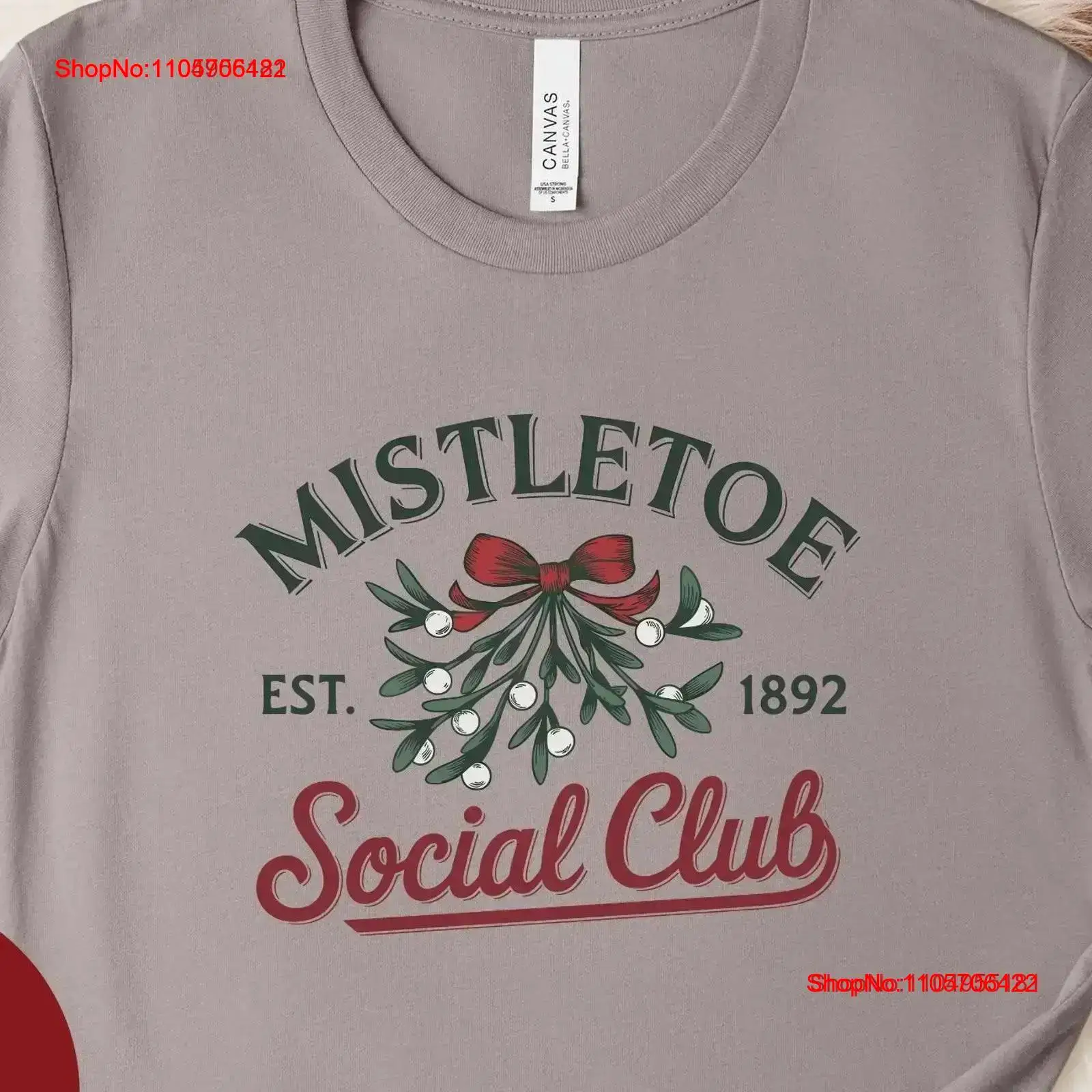 Mistletoe Social Club Christma - Men'S Fashion Xmas Party recension och pris