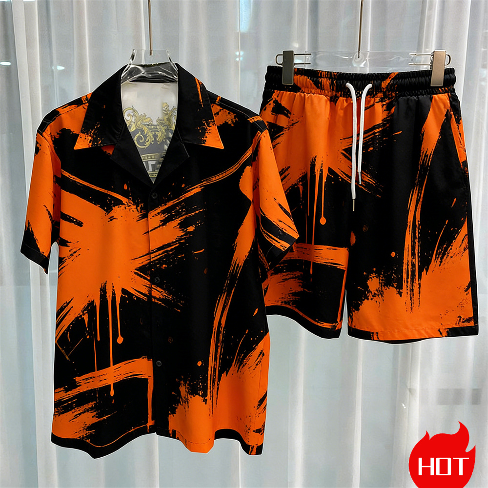 Digital printed men's set fash - Men'S Fashion Course recension och pris