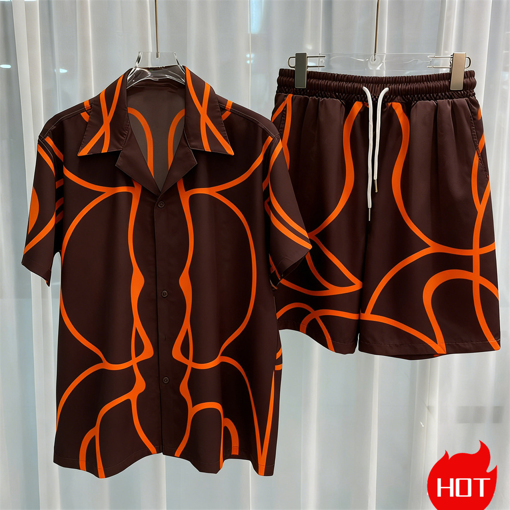 Digital printed men's set fash - Men'S Fashion Course recension och pris