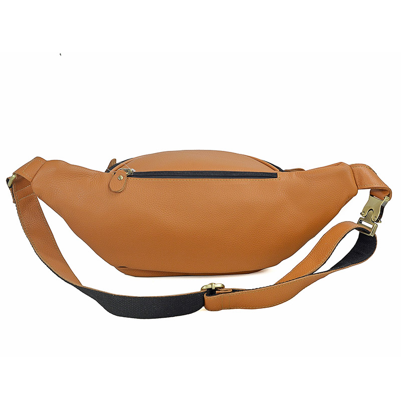 Men Genuine Leather Waist Pack - Fashion Harness Men recension och pris