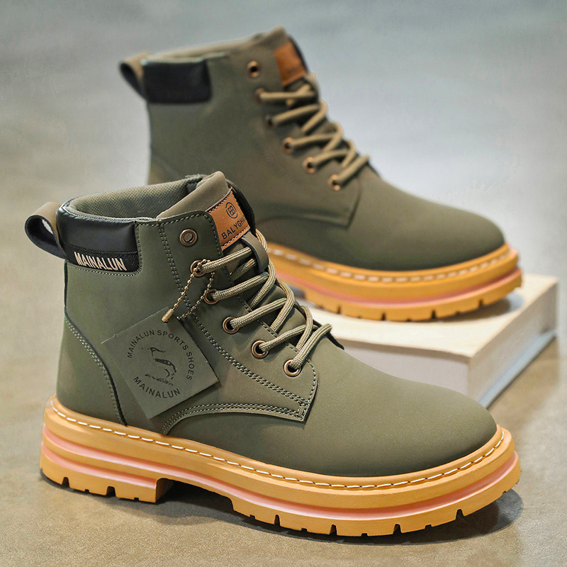 Classic Men High Top Boots Hig - Men'S Fashion Loafers recension och pris