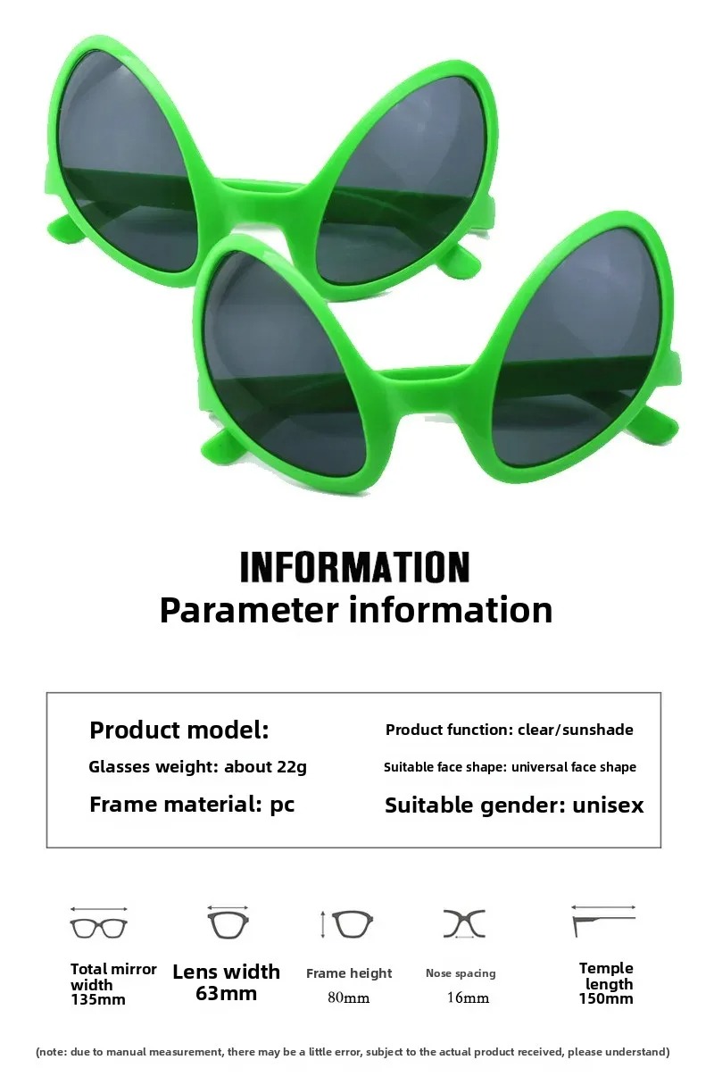 Green Alien Martian Quirky Sun - Men Fashion Kids recension och pris