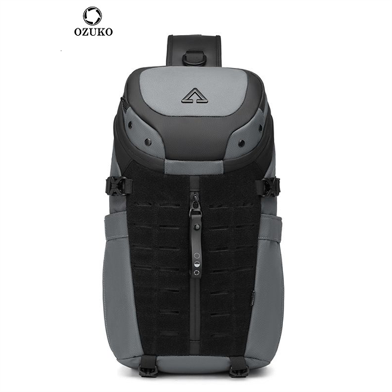 Ozuko Chest Bag Cross Bag Men  - Fashion Harness Men recension och pris