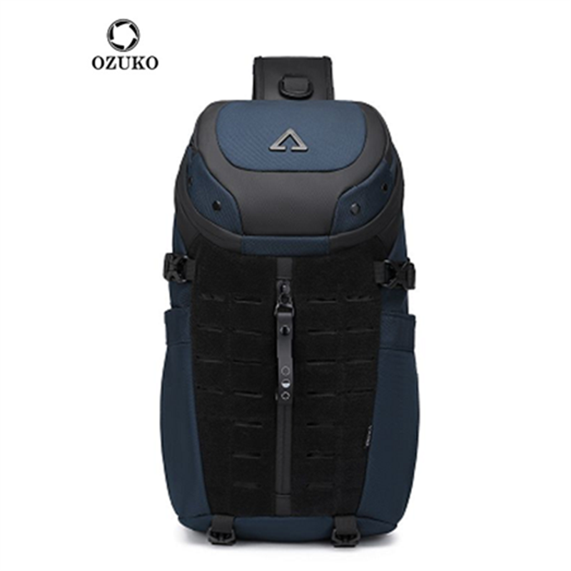Ozuko Chest Bag Cross Bag Men  - Fashion Harness Men recension och pris