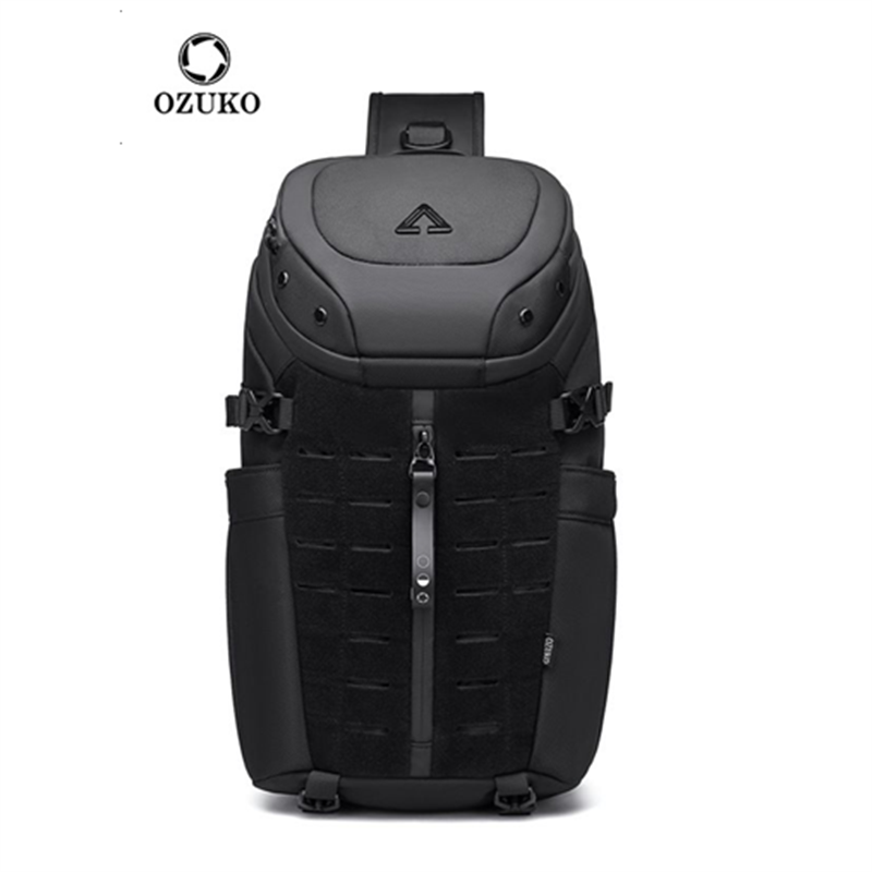 Ozuko Chest Bag Cross Bag Men  - Fashion Harness Men recension och pris