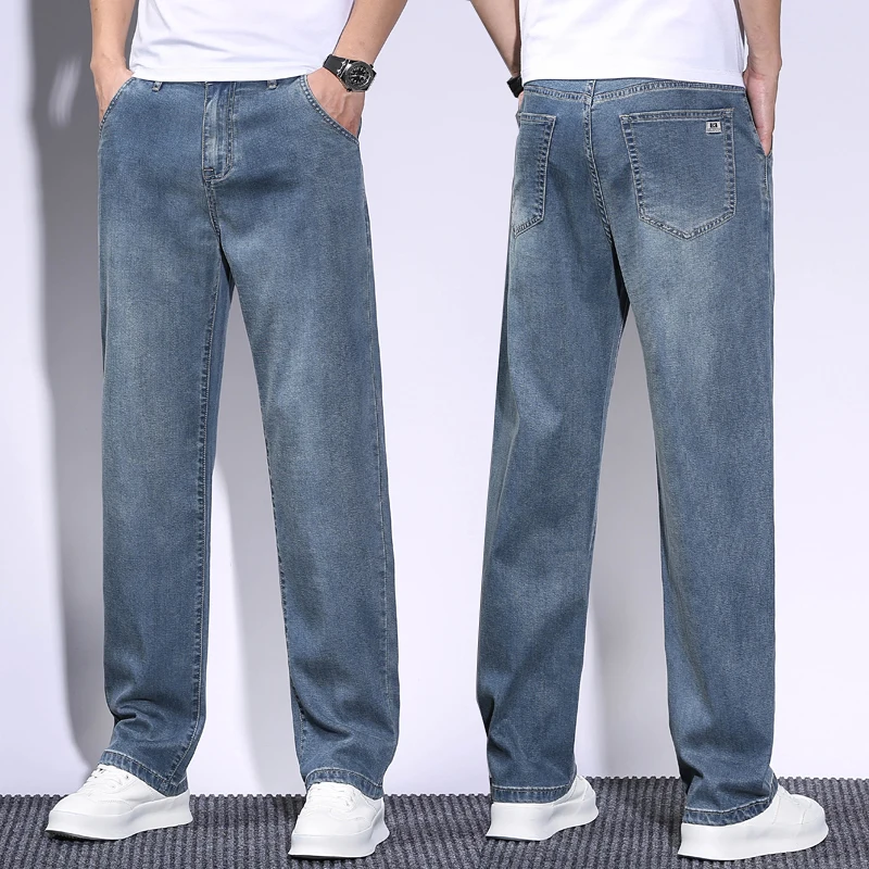 Soft Men's Lyocell Baggy Jeans - Men'S Fashion With Baggy Jeans recension och pris