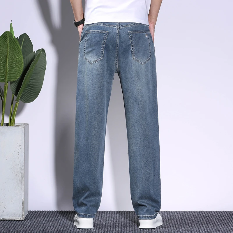 Soft Men's Lyocell Baggy Jeans - Men'S Fashion With Baggy Jeans recension och pris