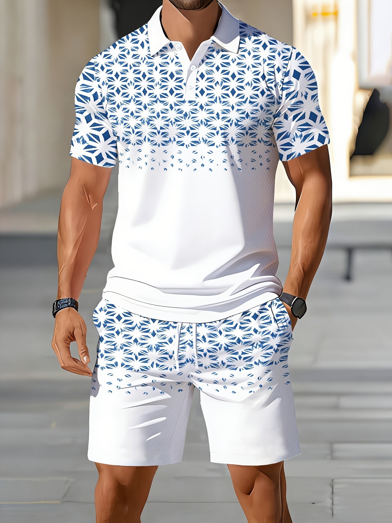 2026 Summer American Men's Pol - Men'S Fashion Polo Shirt recension och pris