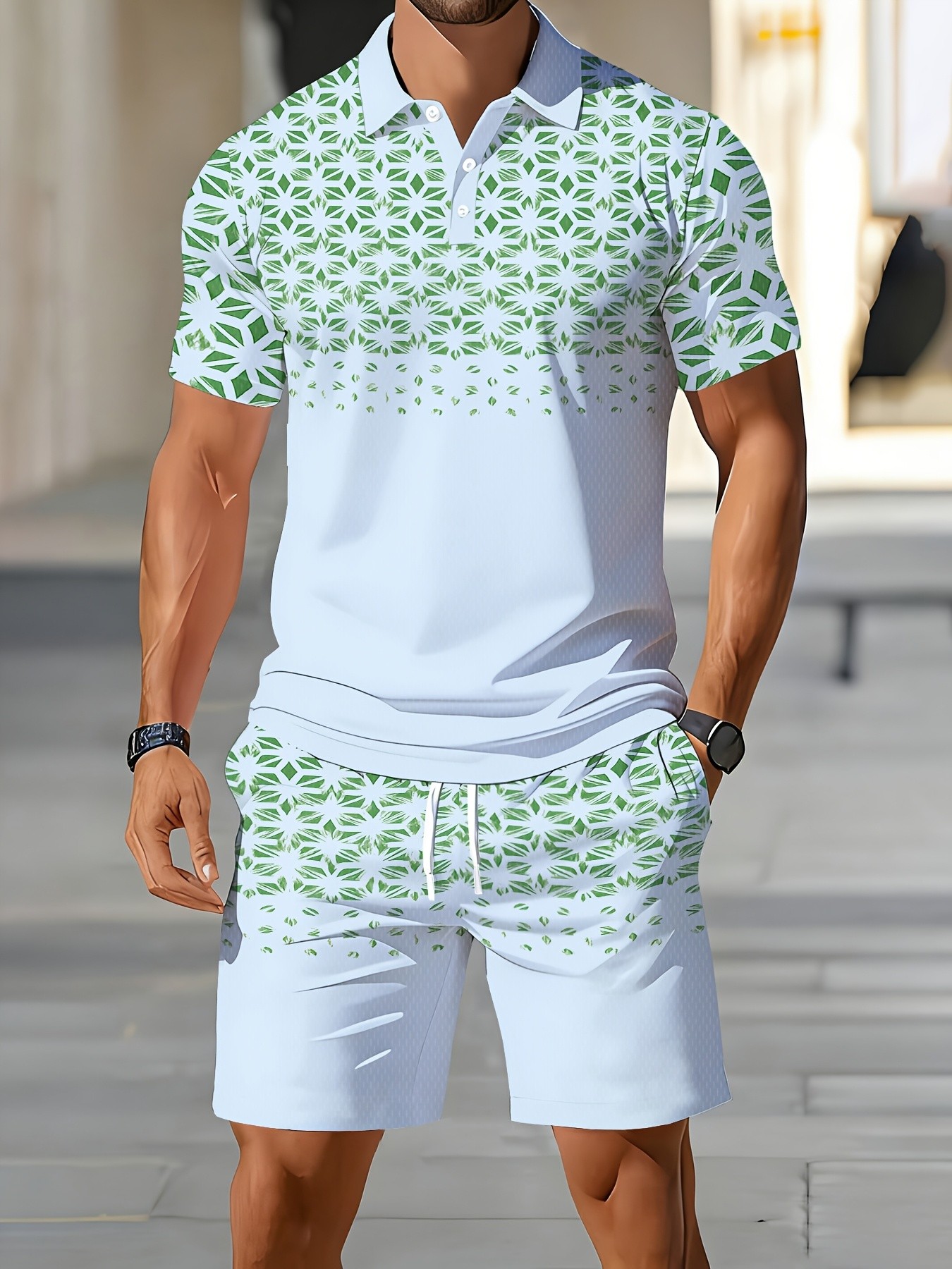 2026 Summer American Men's Pol - Men'S Fashion Polo Shirt recension och pris