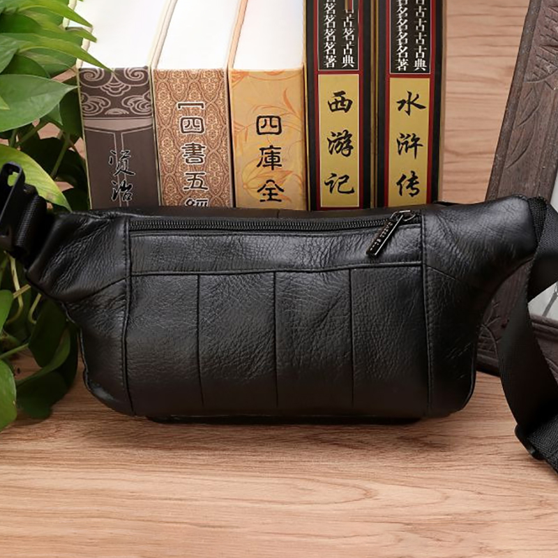 Men Waist Fanny Bags Sling Che - Fashion Harness Men recension och pris
