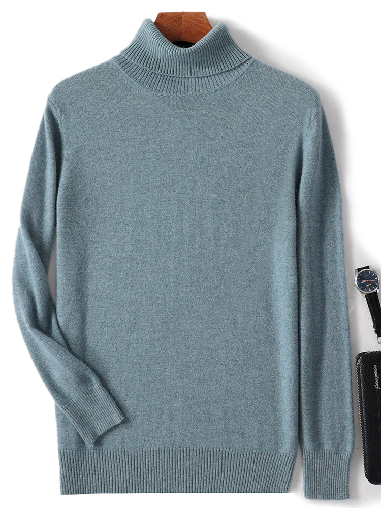 Autumn Winter Men Wool Turtlen - Turtleneck Sweater Men recension och pris