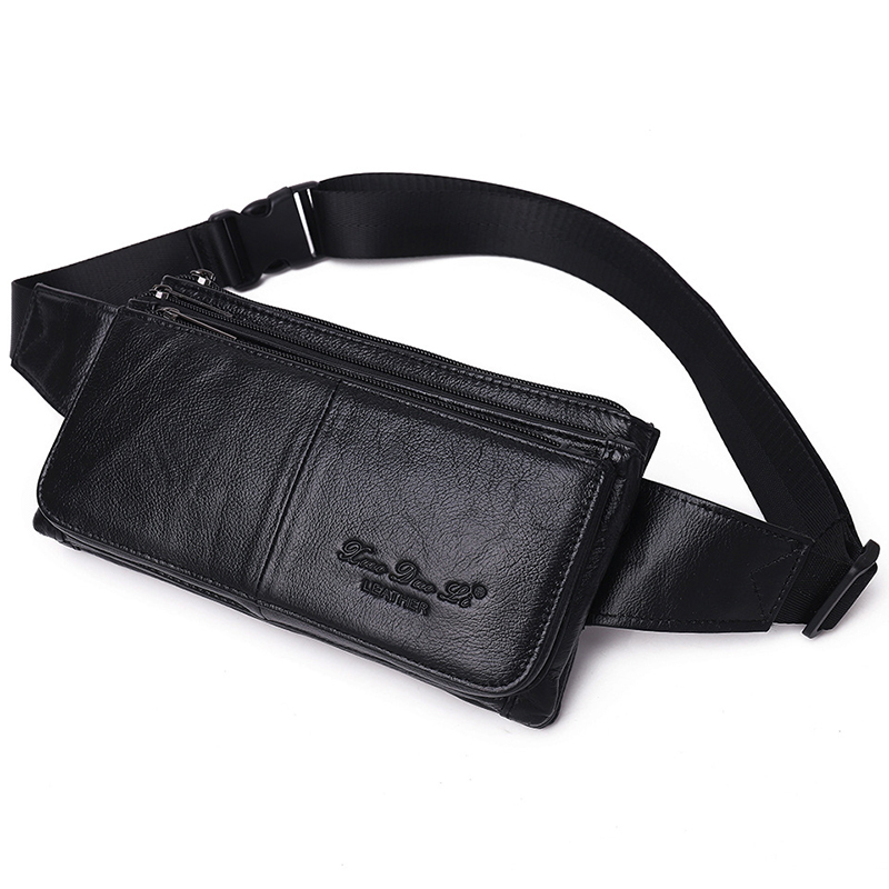 Men Waist Fanny Pack Belt Hip  - Fashion Harness Men recension och pris