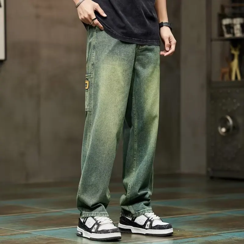 Korean Fashion Vintage Jeans M - Men'S Fashion With Baggy Jeans recension och pris