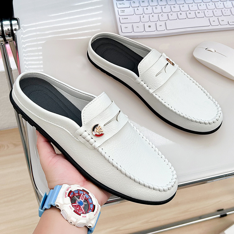 Men Slippers Fashion Leather L - Men'S Fashion Loafers recension och pris