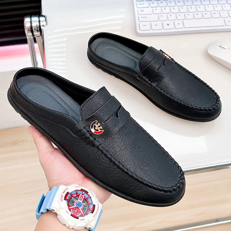 Men Slippers Fashion Leather L - Men'S Fashion Loafers recension och pris