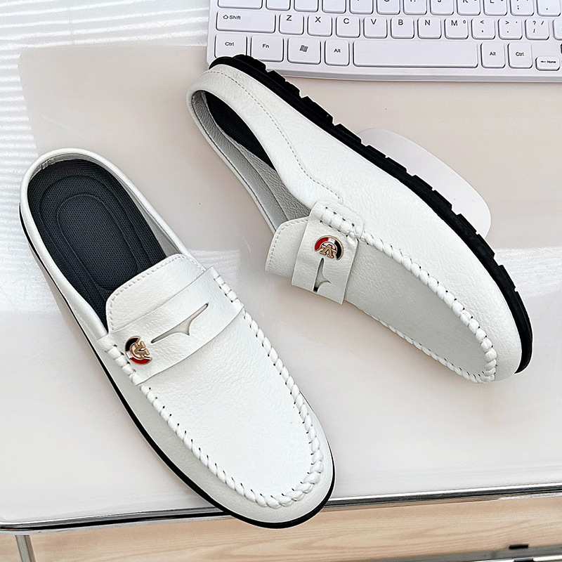 Men Slippers Fashion Leather L - Men'S Fashion Loafers recension och pris