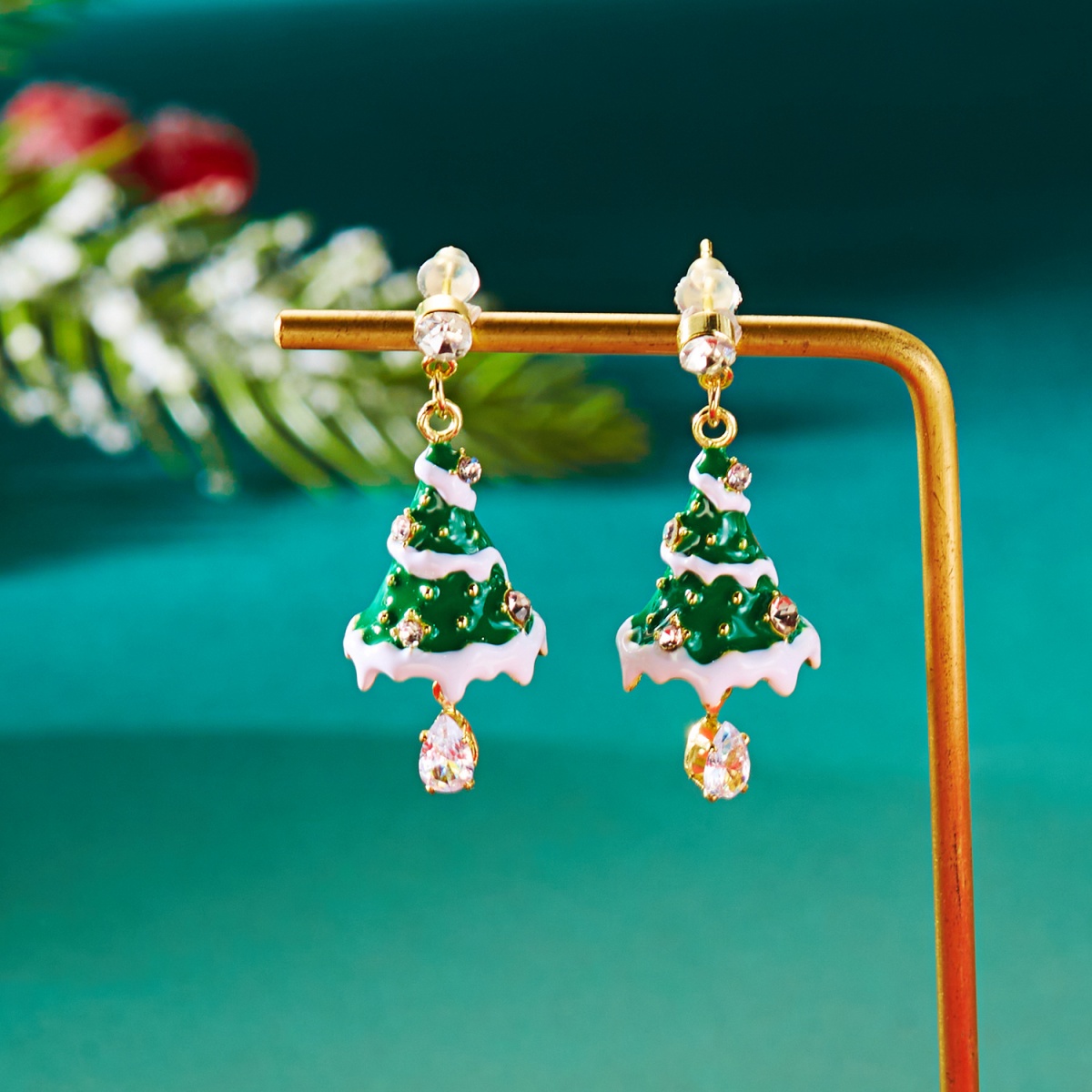 Christmas Holiday Drop Earring - Men'S Fashion Xmas Party recension och pris