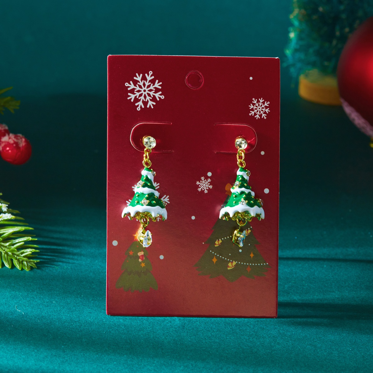 Christmas Holiday Drop Earring - Men'S Fashion Xmas Party recension och pris