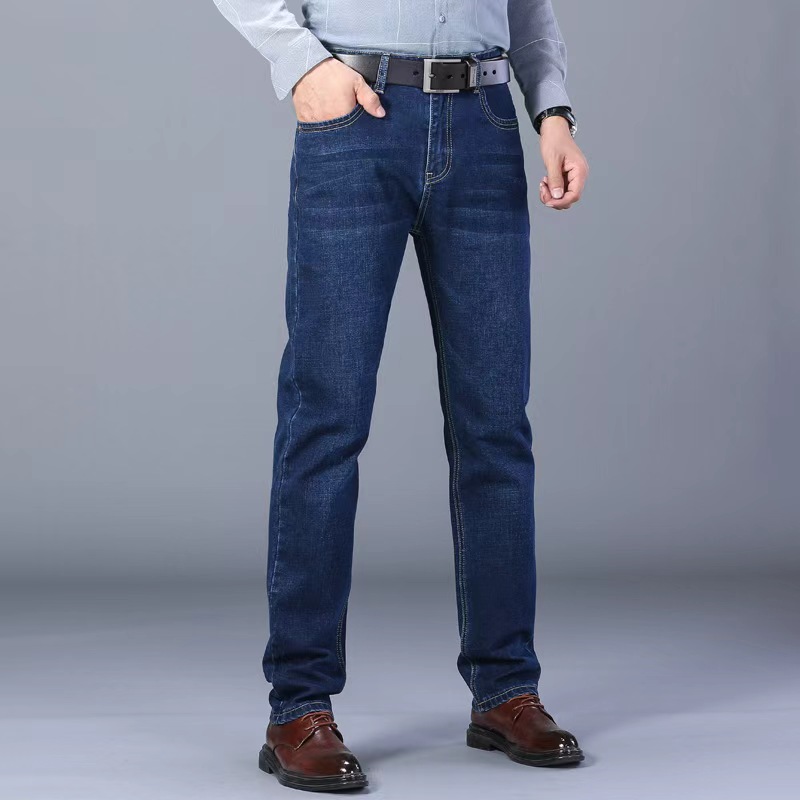 2026 Men's Denim Jeans Thin Su - Men'S Fashion For 60 Year Old recension och pris