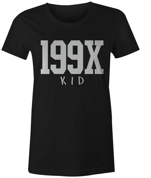 199x Kid Womens T-Shirt Retro  - Men Fashion Kids recension och pris