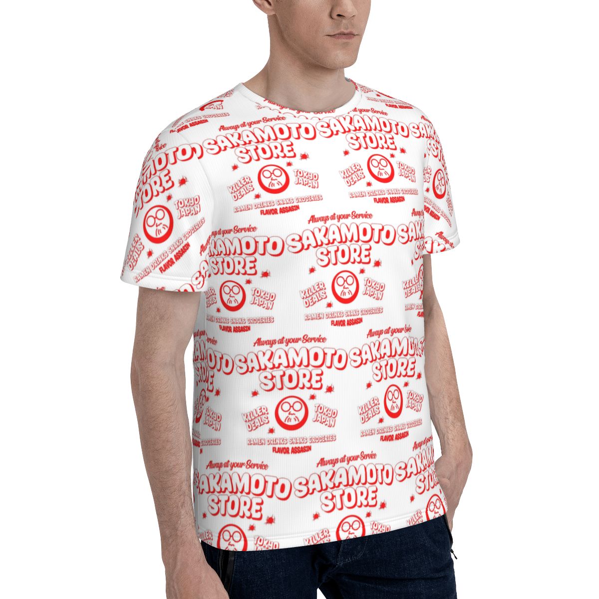 Sakamoto Days STORE T-Shirt fo - Mens Fashion Store recension och pris