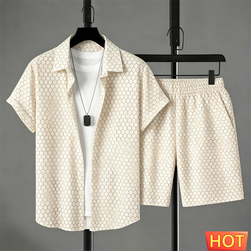 Summer Outfits Man Shirt Set G - Men'S Fashion Course recension och pris