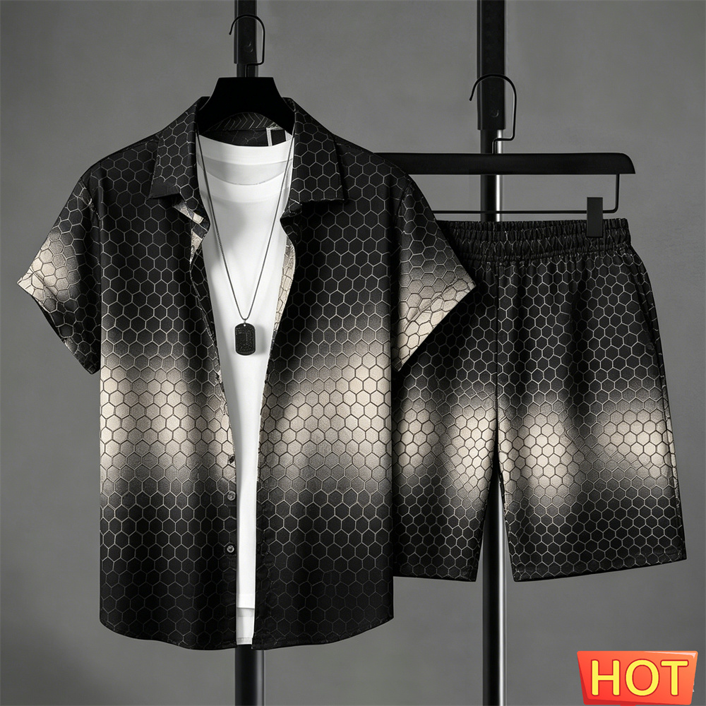 Summer Outfits Man Shirt Set G - Men'S Fashion Course recension och pris