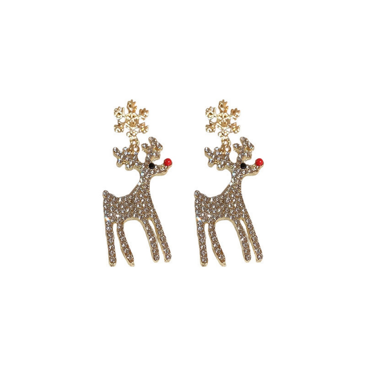Xmas Holiday Deer Drop Earring - Men'S Fashion Xmas Party recension och pris