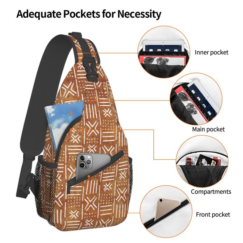 Bogolan Mudcloth African Patte - Fashion Harness Men recension och pris