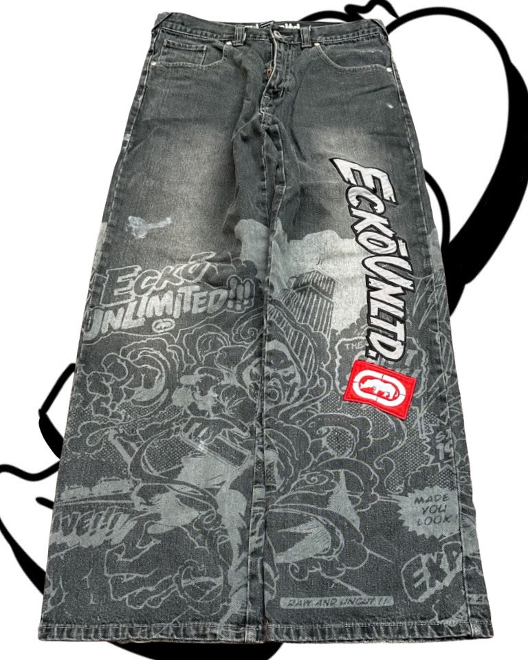 American Fashion Printing Jean - Men'S Fashion With Baggy Jeans recension och pris