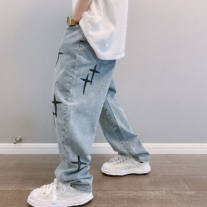 Jeans Men Wide Leg Cargo Pants - Men'S Fashion With Baggy Jeans recension och pris