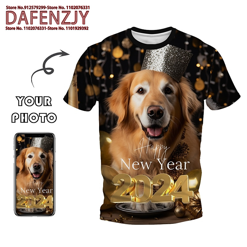 Custom Funny Pet Photo 3D All  - Men Fashion Kids recension och pris