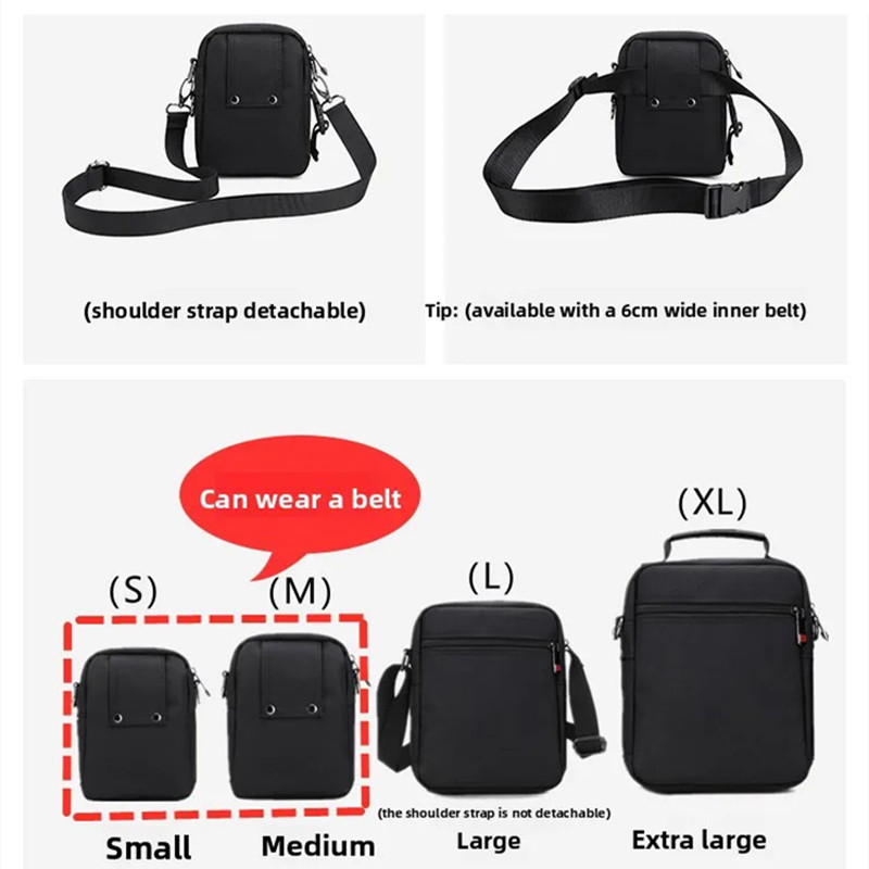 JANGEAR Men Shoulder Bag Casua - Fashion Harness Men recension och pris