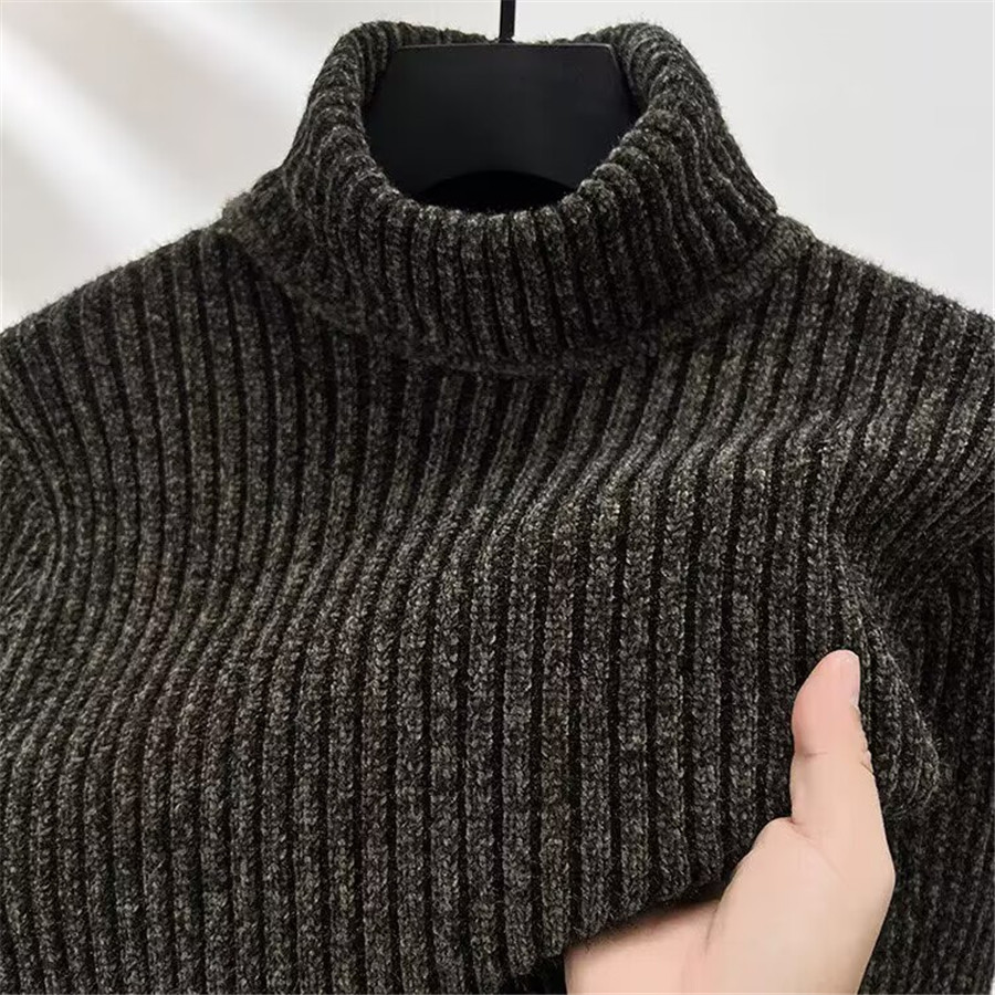 2026 New Men's Thick Warm Swea - Turtleneck Sweater Men recension och pris