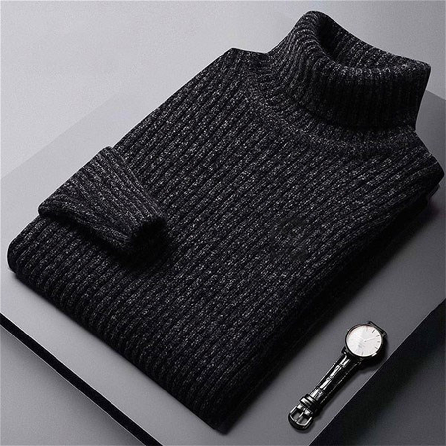 2026 New Men's Thick Warm Swea - Turtleneck Sweater Men recension och pris