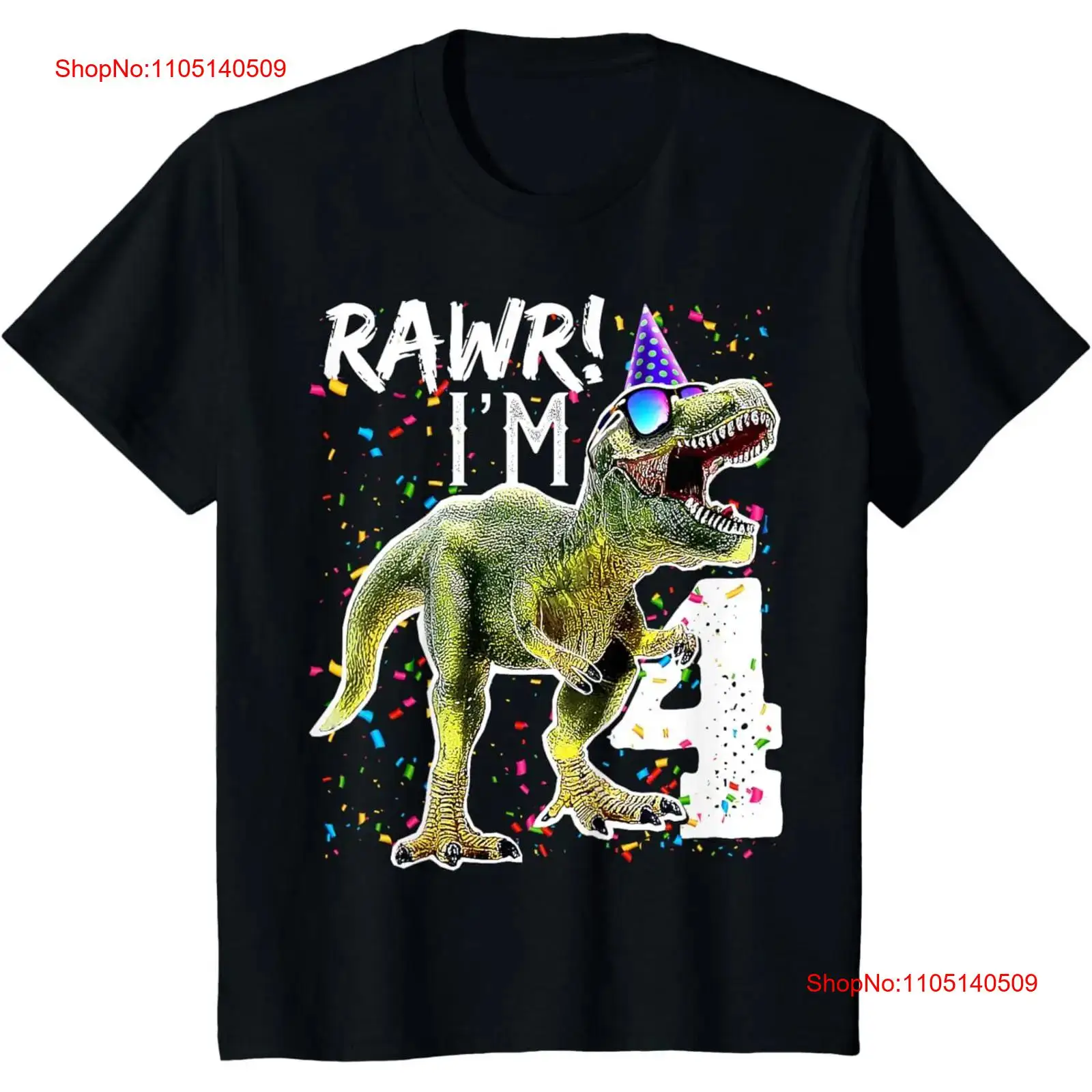 Kids Rawr I'm 4 4th Birthday T - Men Fashion Kids recension och pris