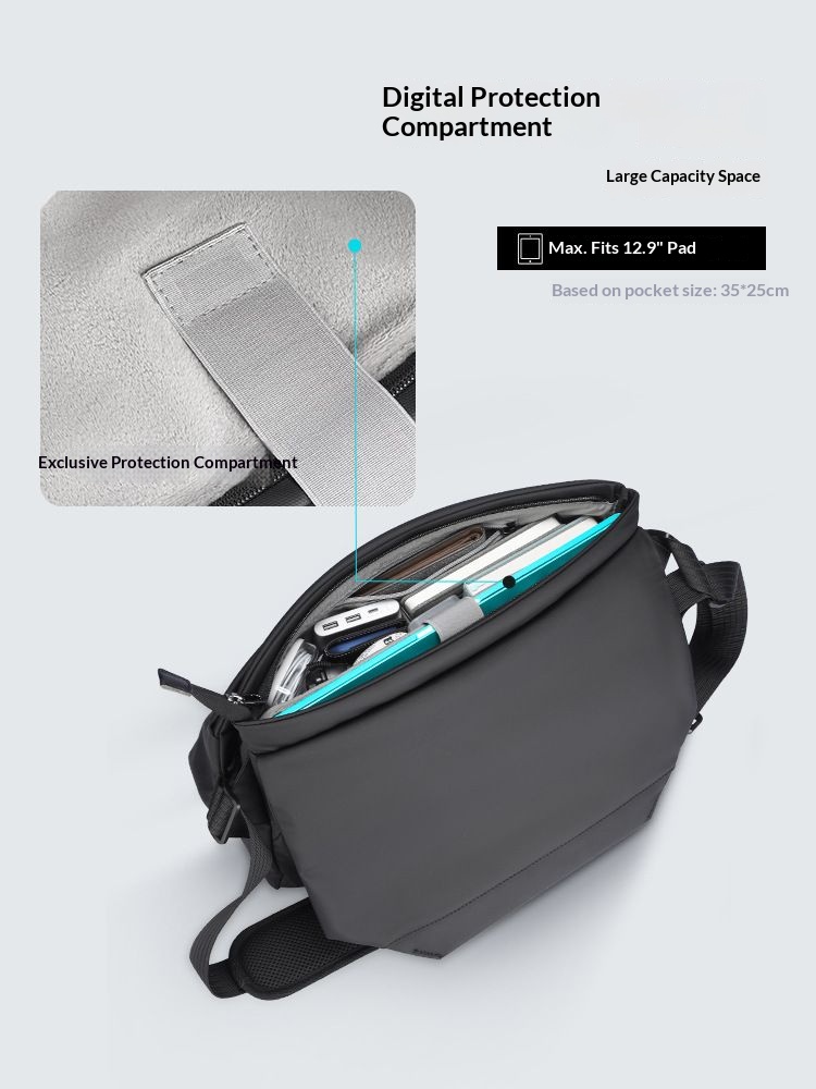 MARK RYDEN Sling Bag Men Messe - Fashion Harness Men recension och pris