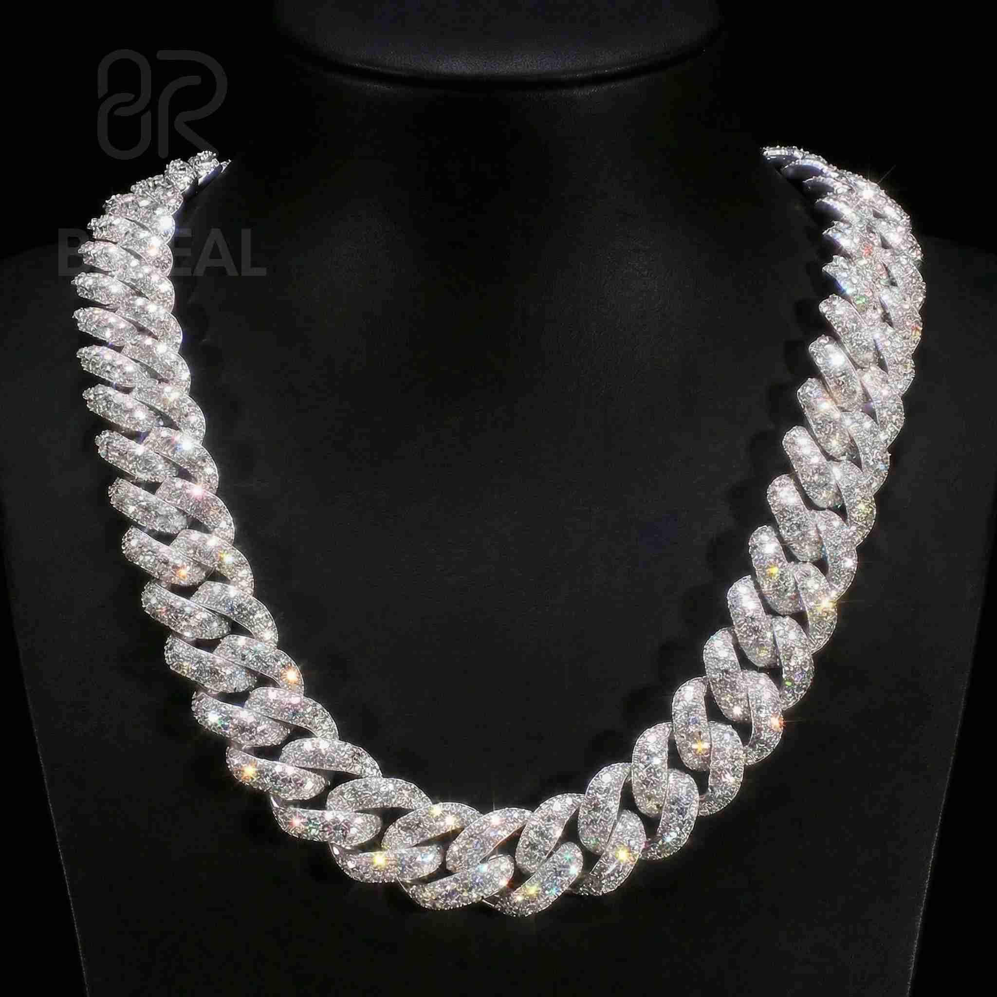 Iced Out Vvs Moissanite Cuban  - Men'S Fashion Outlets recension och pris